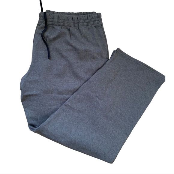 Fruit of the loom grey jogger track athletic pants - Picture 1 of 5